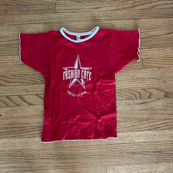 Pretties 1995 REISSUE: Fashion Cafe Baby Tee - Picture 2 of 6